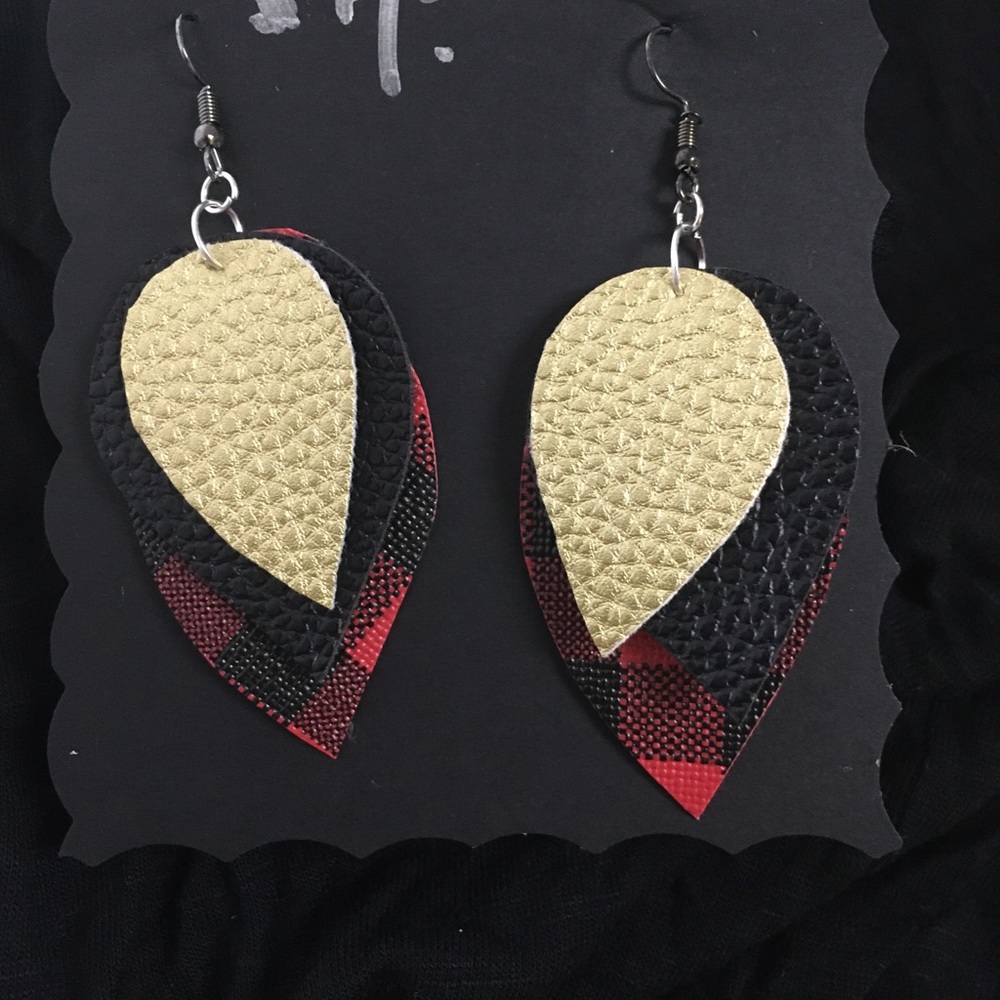 Buffalo Plaid Earrings